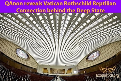 Майкл Салла - инсайдер QANON раскрывает связь Ватикана, рептилоидов и Ротшильдов с Глубинным государством, 7 апреля 2018 года