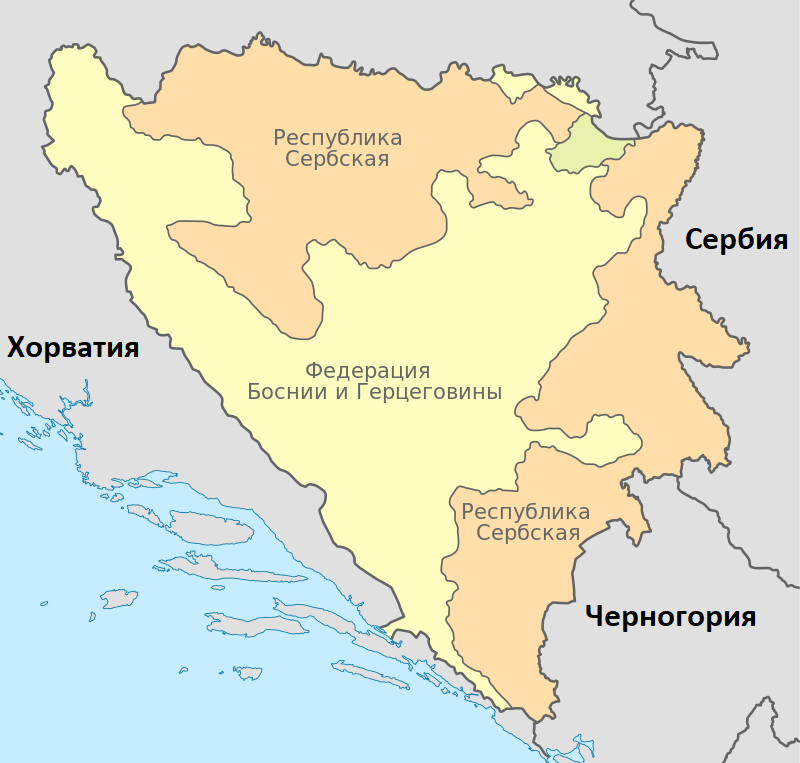 Республика сербская столица. Карта Боснии и Герцеговины и Республика Сербская. Сербия и Республика Сербская в Боснии и Герцеговине карта. Территория сербской Республики в Боснии и Герцеговины. Республика Сербская на карте Боснии.